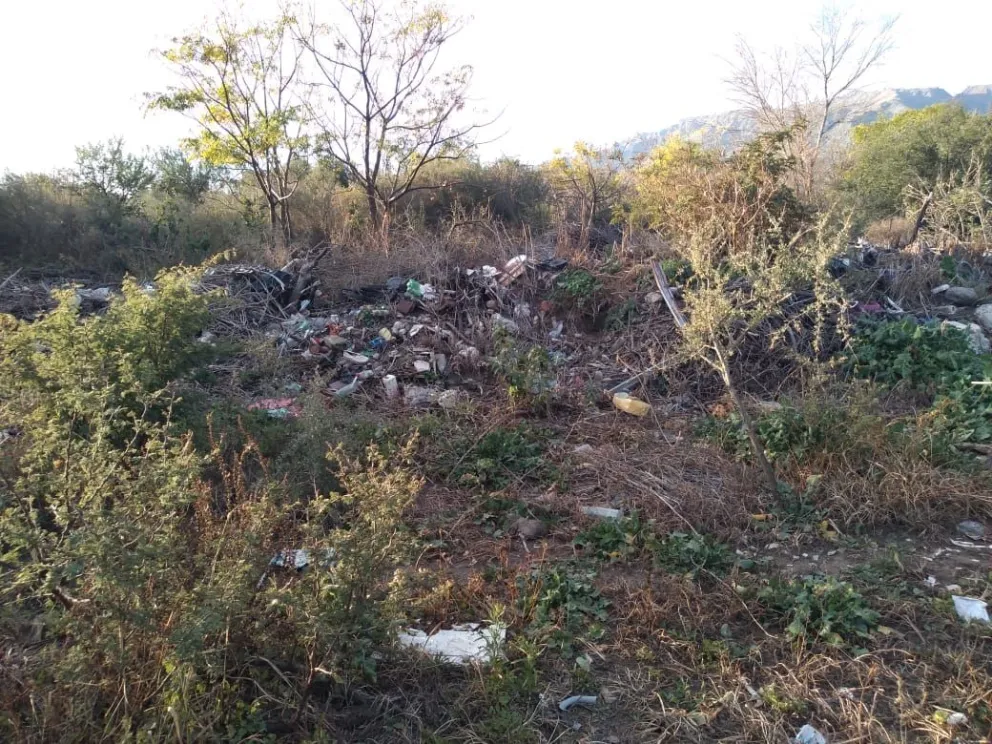 Un grupo de vecinos denuncian la presencia de un "basural a cielo ...