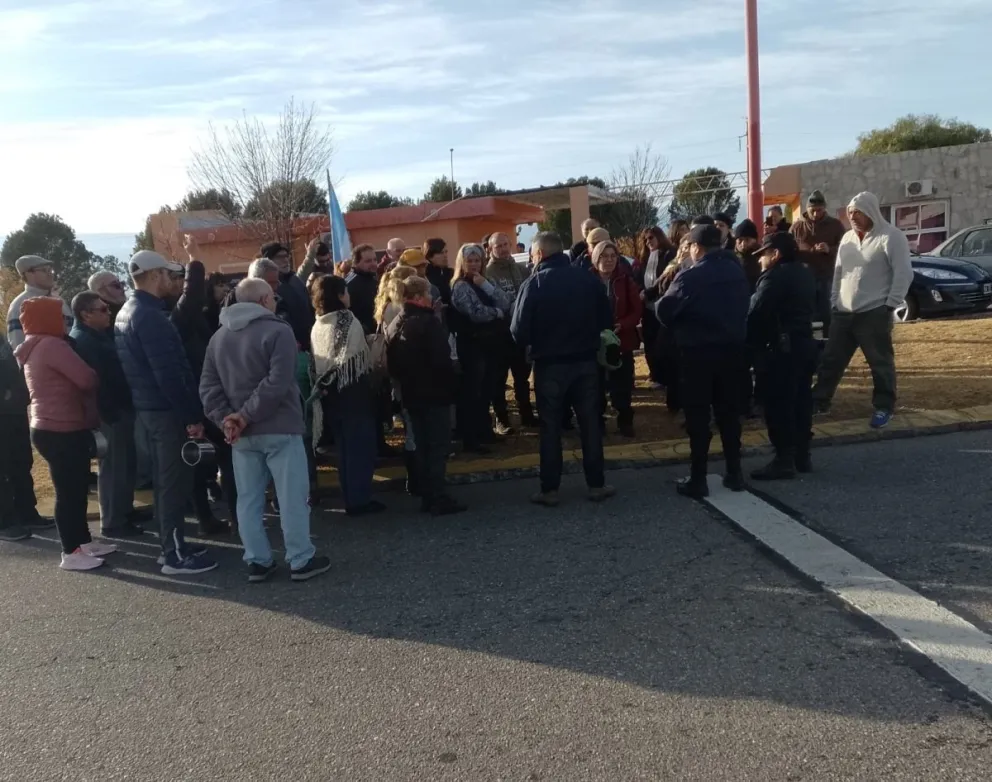 El hartazgo social por la inseguridad llegó hasta las puertas del Juzgado Multifuero
