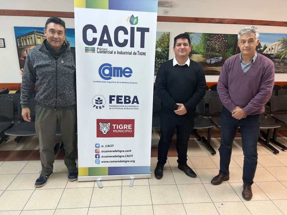 La Cámara de Comercio del Valle se reunió con la Cámara de Comercio de Tigre para fortalecer vínculos comerciales y turísticos