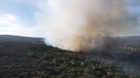 Se desató otro incendio en la zona de Traslasierra