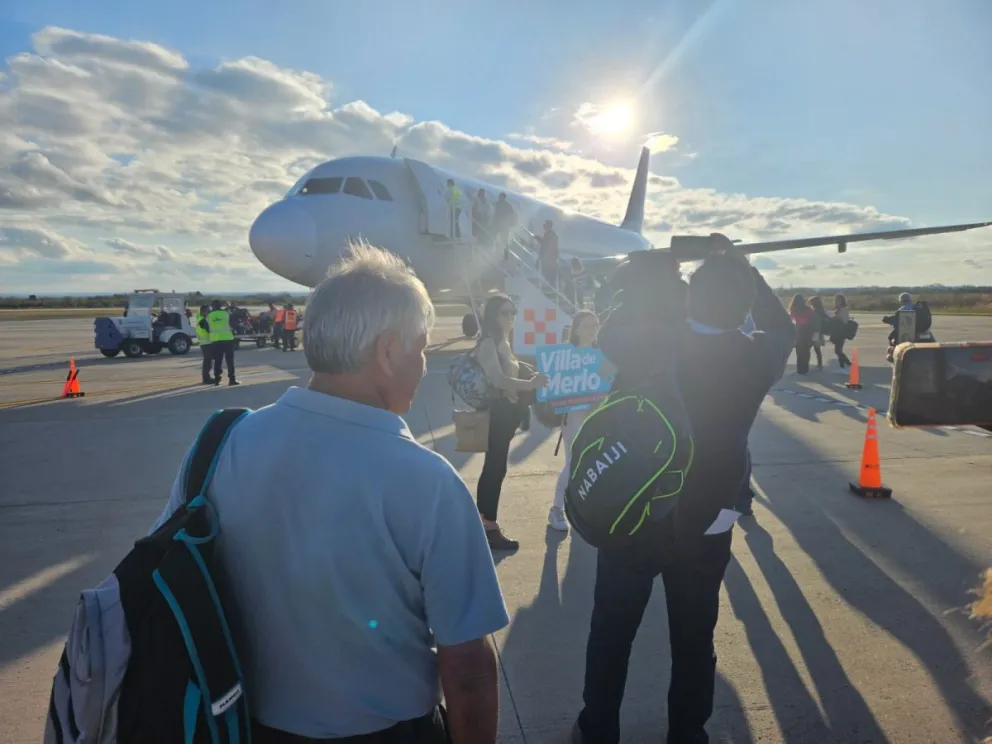 Récord de pasajeros en el Aeropuerto Internacional Valle del Conlara durante julio 2023