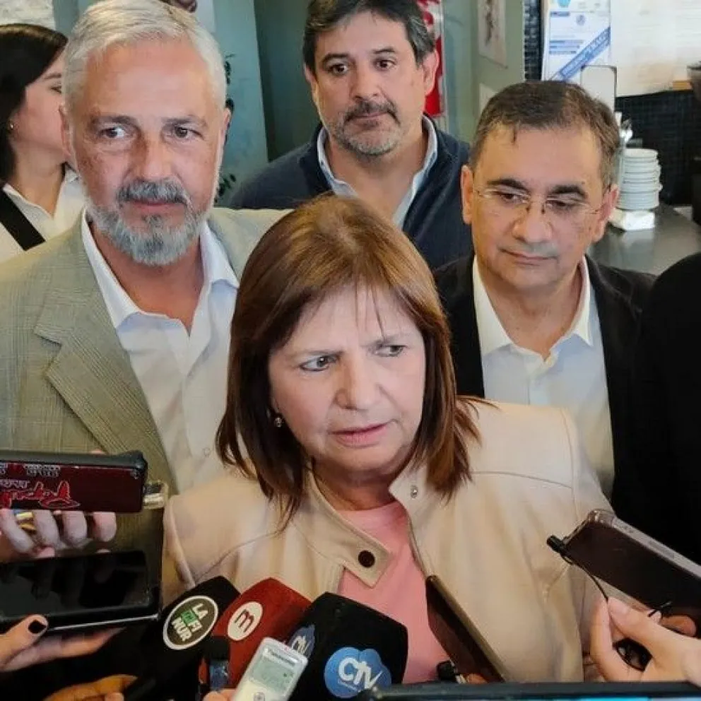 Accidentado paso por San Luis de Patricia Bullrich