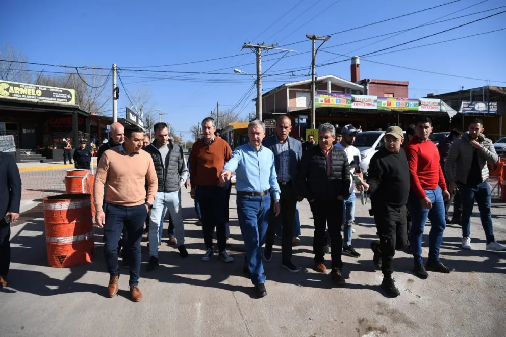 Schiaretti supervisó nuevas obras en traslasierra
