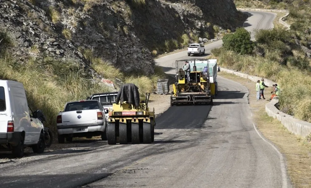 Puesta en valor del camino al filo serrano: Los trabajos avanzan a buen ritmo