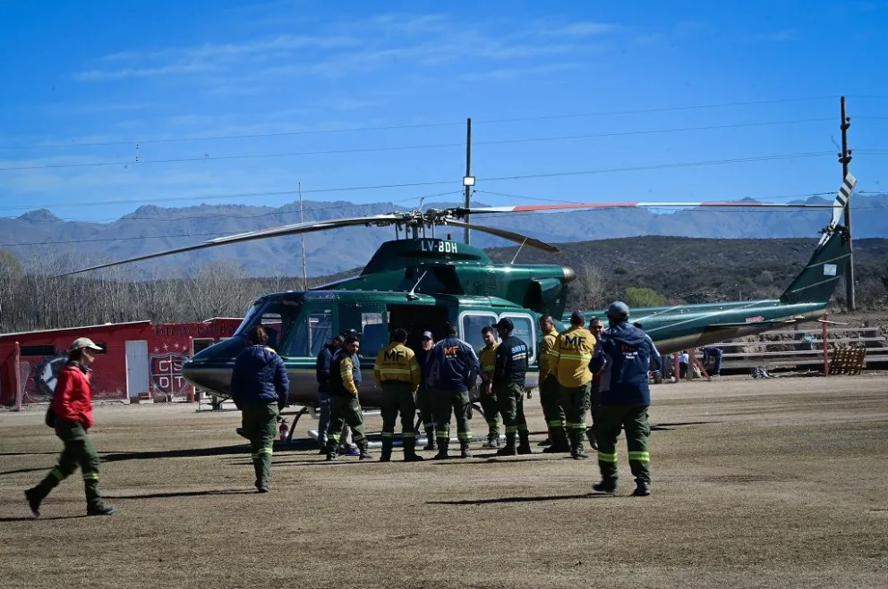 Actualizaron el estado de los incendios en la provincia:  hay más de 160 personas trabajando