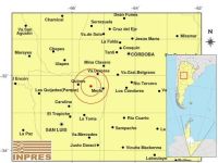 Un sismo de 3.1 sacudió a Santa Rosa del Conlara