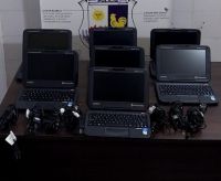 Al igual que en Villa de Merlo, en Quines robaron computadoras de una escuela