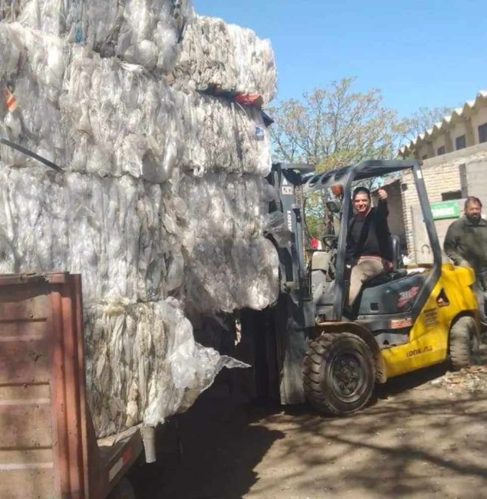 Se reciclaron 4000 kilos de plástico