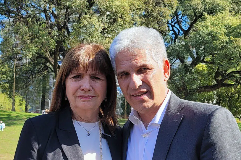 Poggi salió a pedir el voto por Patricia Bullrich