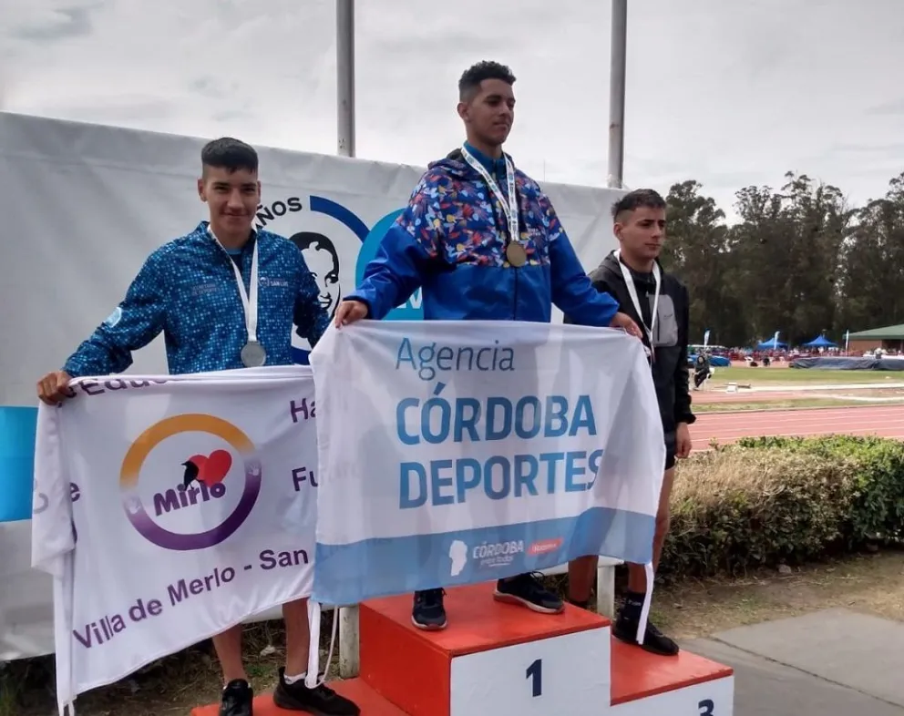 Juegos Evita: Primera medalla para la provincia y la Villa de Merlo 