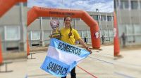 Una sampachense se consagró como la mejor bombera de la provincia de Córdoba