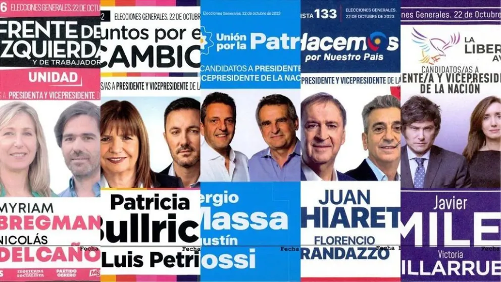 Cuatro de los cinco candidatos hicieron cambios en sus boletas presidenciales
