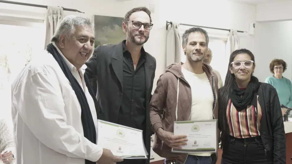 Reconocimiento para los integrantes de La Peña del Tatita