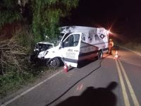 Accidente en Ruta 14 deja a conductor con lesiones graves