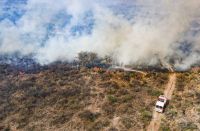 El incendio forestal devoró miles de hectáreas en Traslasierra