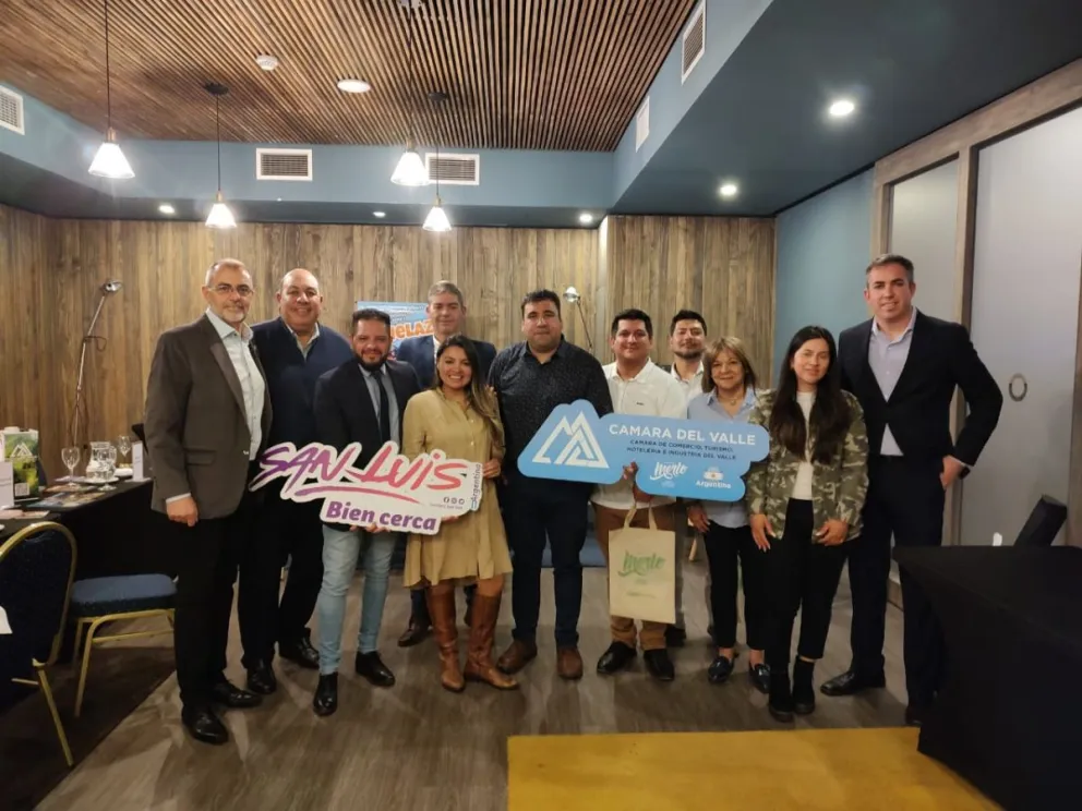 Villa de Merlo se promocionó en Chile