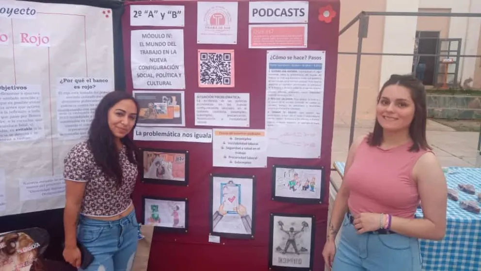 Estudiantes de la Escuela Arístides Bratti crearon un podcasts para abordar desafíos laborales actuales