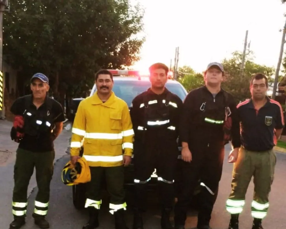 Rescate de una familia perdida en la zona del Salto del Tigre