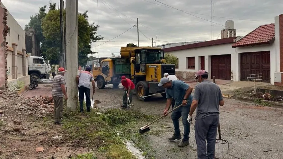 Concarán se recupera tras el segundo temporal violento en un mes