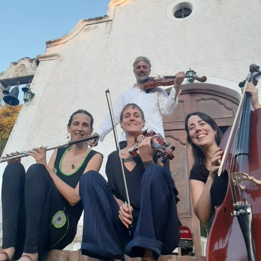 El cuarteto Clásica Traslasierra se presenta en Villa de Merlo