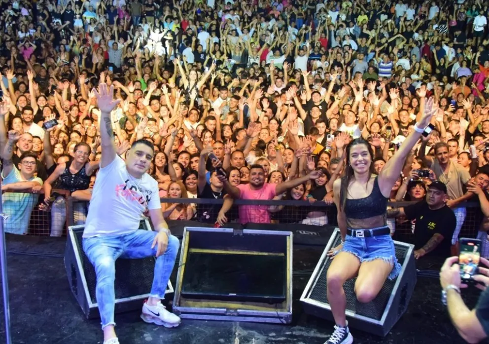 Una multitud disfrutó la primera noche del Festival Nacional de la Papa