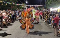 En Villa de Merlo, también se celebró el carnaval