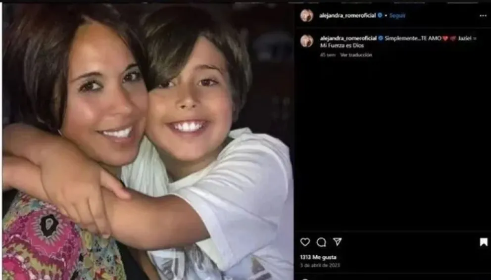 En Villa Larca, y mientras jugaba al fútbol, murió a los 13 años el hijo de Alejandra Romero, la última novia de Rodrigo Bueno