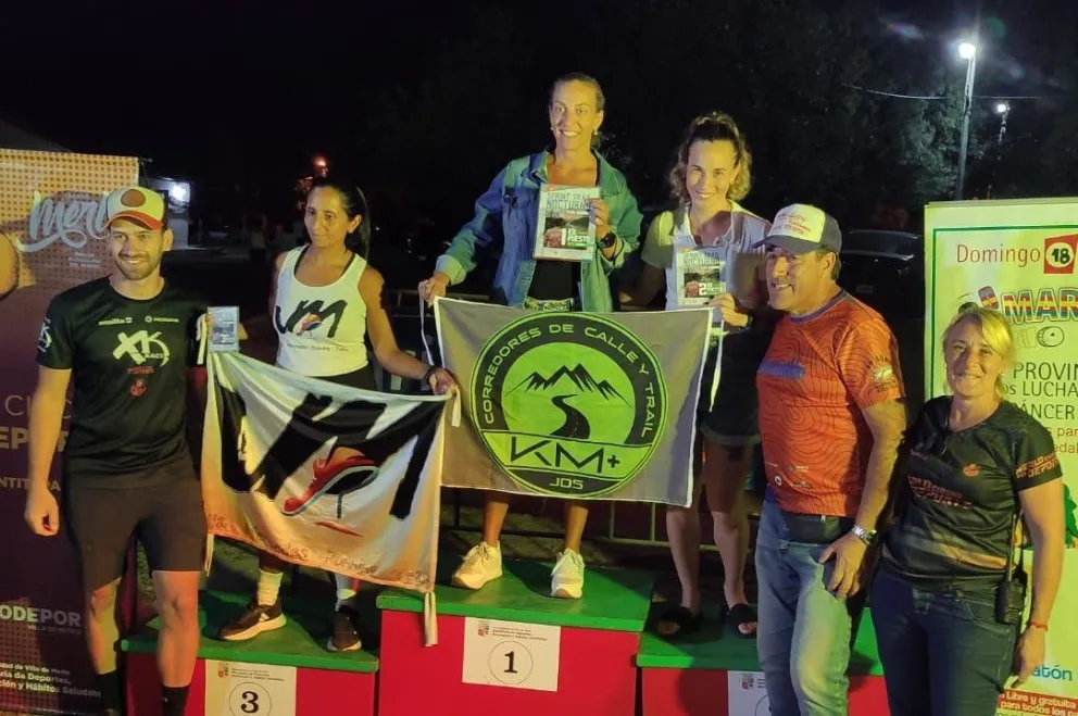Exitosa primera edición del Sprint Trail Nocturno