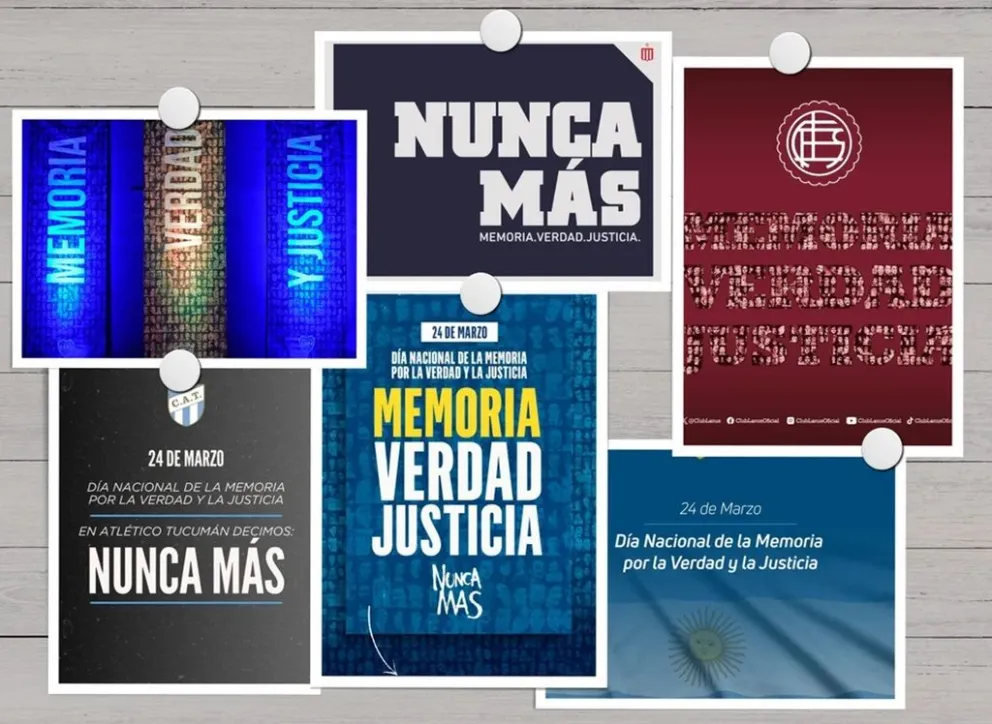 El fútbol dice 'Nunca Más': el mensaje de los clubes en el 'Día de la Memoria'