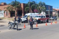 Accidente de tránsito en avenida Norte: un menor fue trasladado al hospital