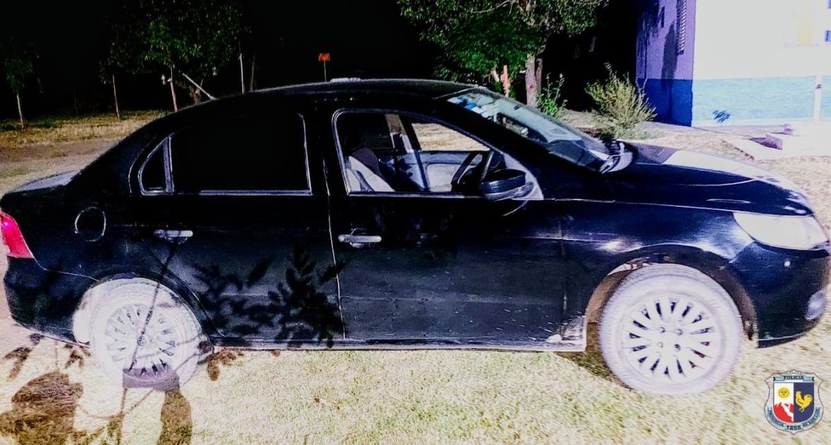 Santa Rosa del Conlara: la Policía recuperó un auto que tenía pedido de secuestro