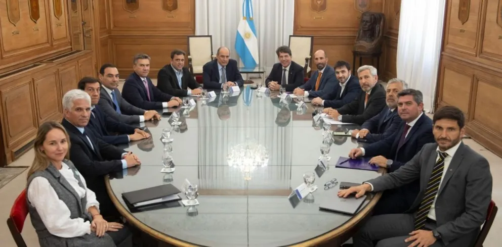 Claudio Poggi adelantó su respaldo a la ley de Bases que impulsa el presidente Milei