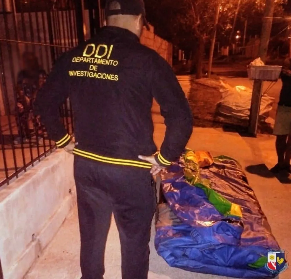 Recuperan en San Luis un pelotero inflable que había sido sustraído en Villa de Merlo