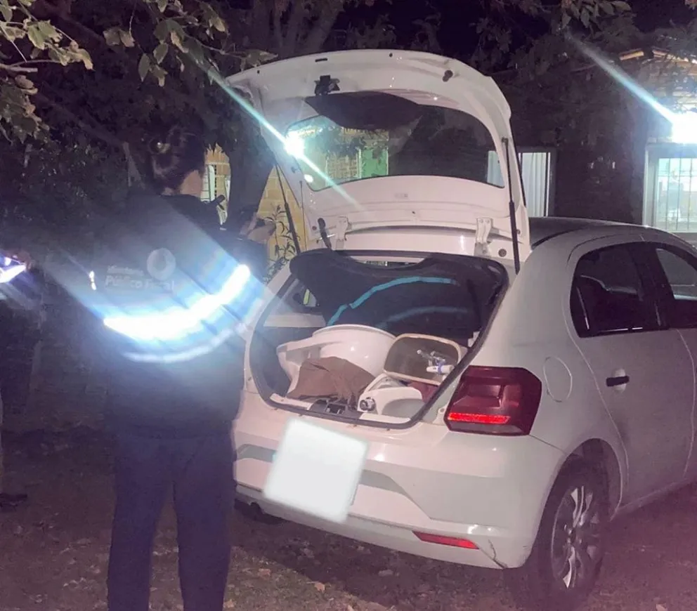 Lo detuvieron por robarse un inodoro y un bidet