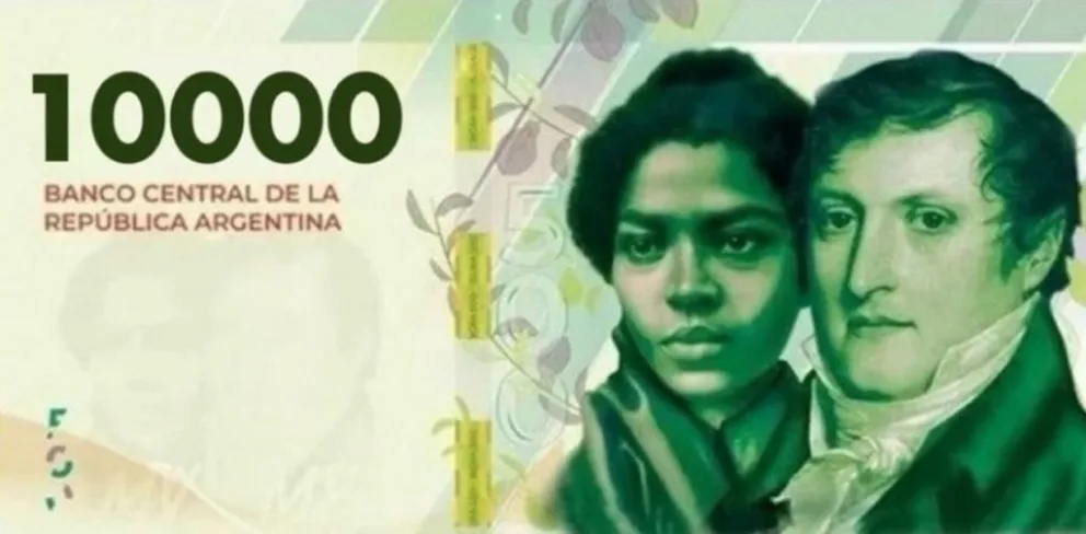 En mayo comienza a circular el billete de $10.000