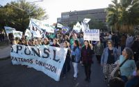 La marcha del 23 de abril en San Luis: Entre silencios inoportunos y ausencias 