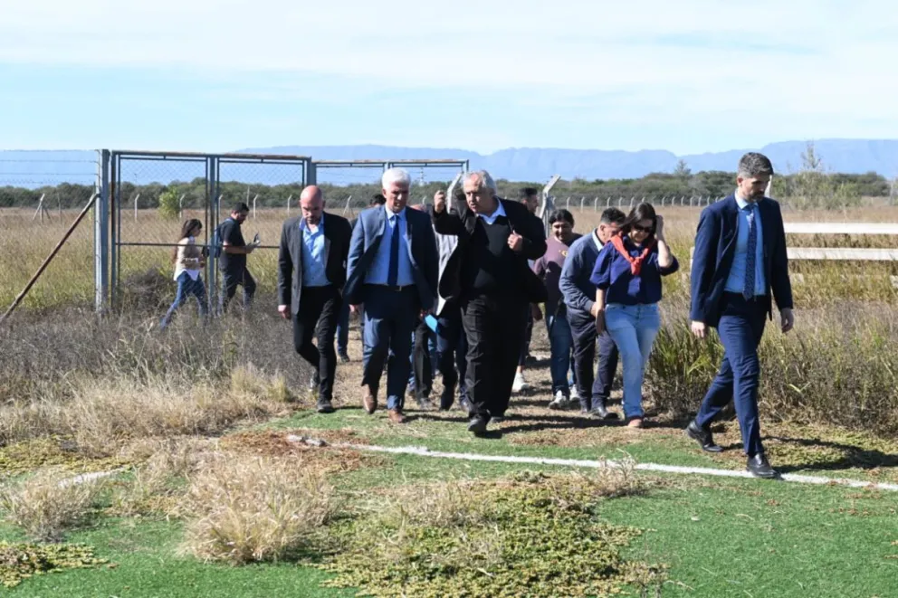 El predio del “Complejo de Fútbol Infantil Valle del Conlara” quedó en manos del gobierno provincial