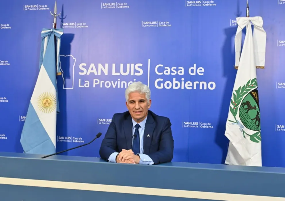 Parte médico del gobernador Poggi, que padece una “neumonía bilateral"