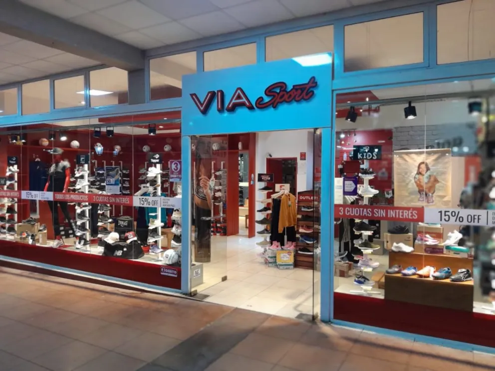 Vía Sport lanza su Tienda online con promociones imperdibles y envío gratis a todo San Luis 