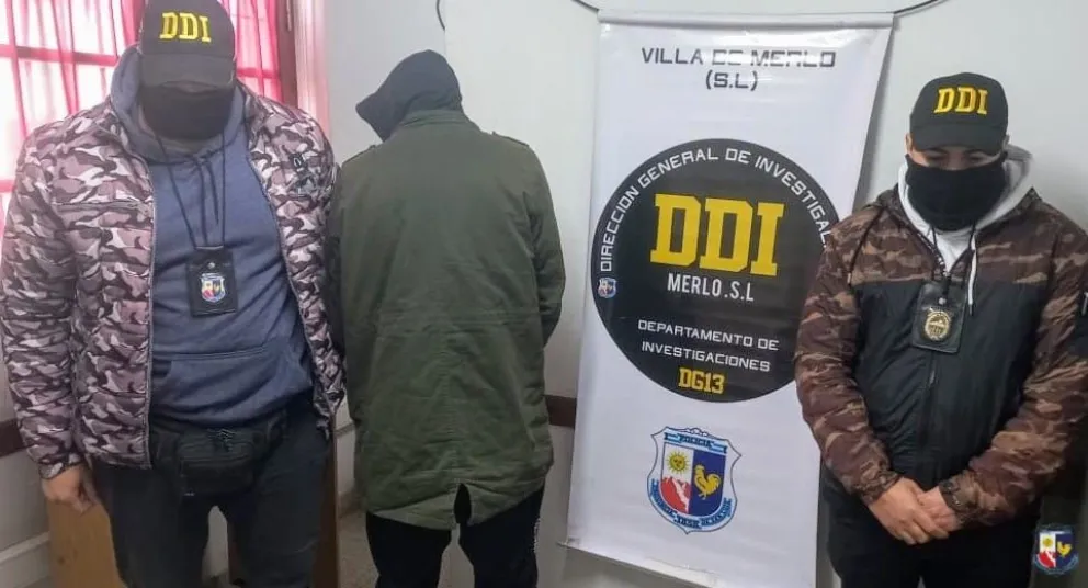 Detuvieron en San Luis a un joven sospechado de ser uno de los autores de un violento asalto cometido en Villa de Merlo