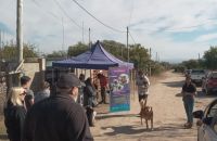 En el barrio El Pantanillo, más de 120 mascotas vacunadas durante un operativo de la Dirección de Zoonosis