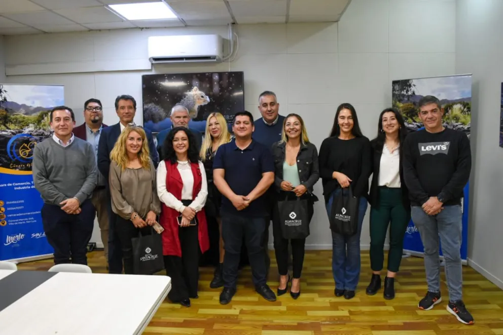 Representantes de TUCHS visitaron Villa de Merlo para fortalecer el desarrollo turístico