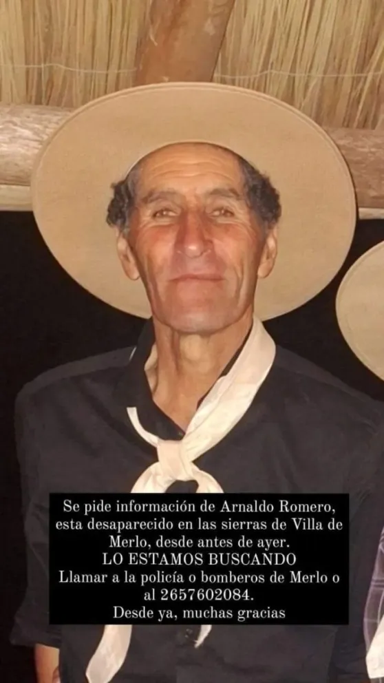 Apareció sano y salvo Arnaldo Romero