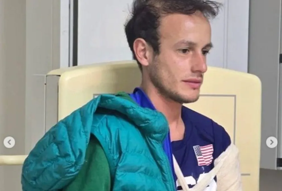 El campeón argentino de montaña se fracturó mientras entrenaba en Pueblo Escondido 