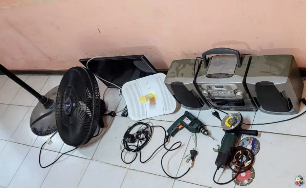 Policía de Tilisarao recuperó bienes robados de una vivienda
