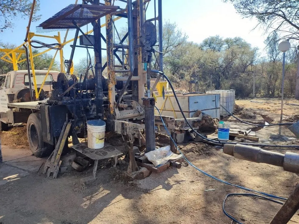 Avances en la perforación de Cañada La Negra garantizan mejor suministro de agua