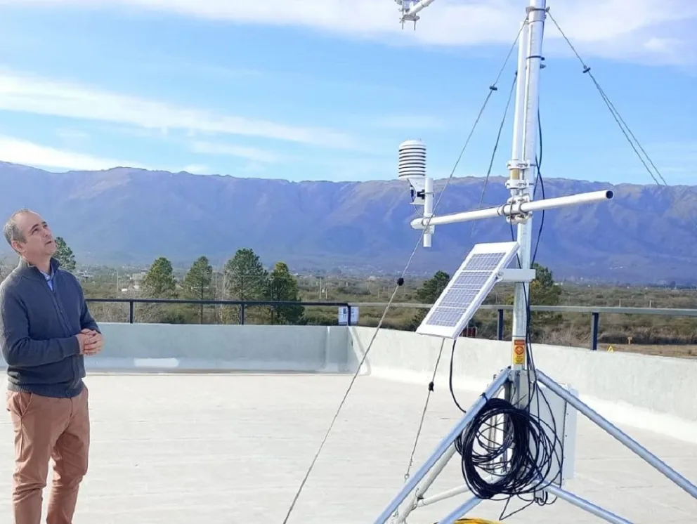La UNLC instala una Estación Meteorológica Automática en beneficio de la comunidad y la investigación ambiental