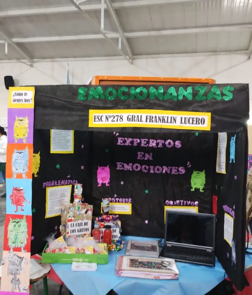 Estudiantes de primer grado de la Escuela 278 de Cortaderas “expertos en emociones”