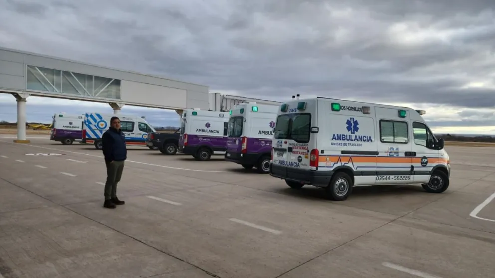 El hospital Madre Catalina y el aeropuerto del Valle del Conlara jugaron un rol crucial en un nuevo operativo de ablación de órganos