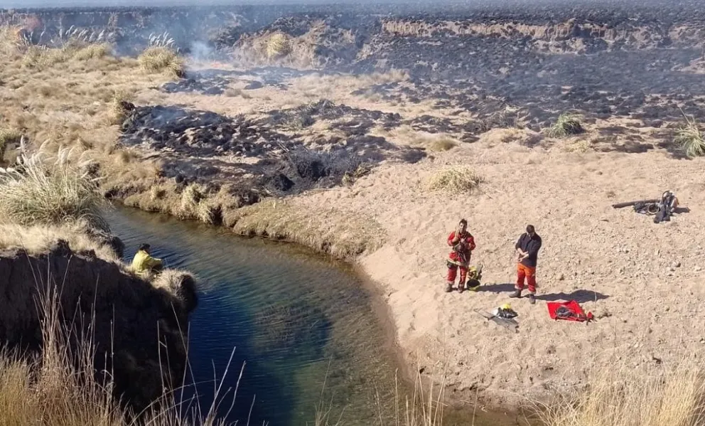 Realizan recorridos preventivos en la zona donde se produjo un incendio forestal
